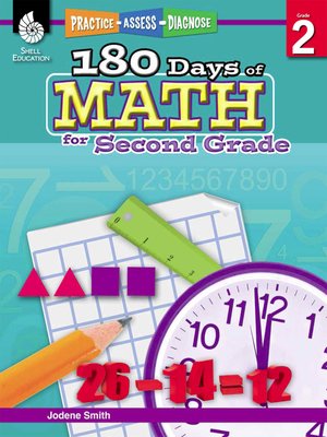 cover image of 180 Days of Math for Second Grade: Practice, Assess, Diagnose